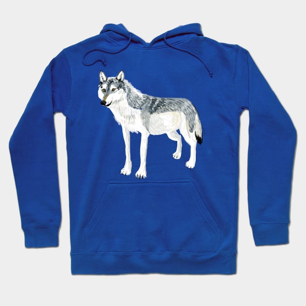 Totem Alberta Wolf Hoodie by belettelepink